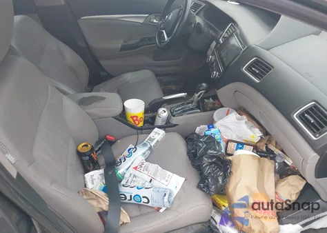 2015 Honda Civic Ex-L from USA, damaged, VIN 19XFB2F95FE240103